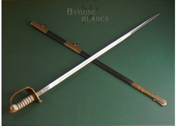 British Royal Navy P1827 Officer&#039;s Sword by Wilkinson #2
