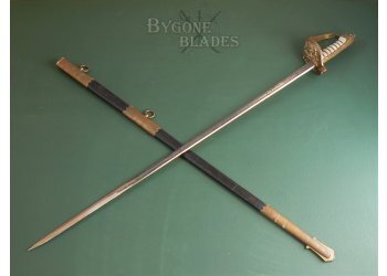 British Royal Navy P1827 Officer&#039;s Sword by Wilkinson #3