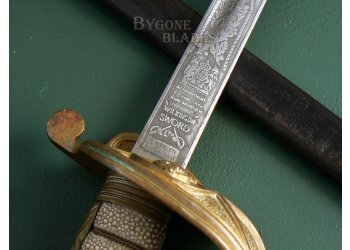 British Royal Navy P1827 Officer&#039;s Sword by Wilkinson #7