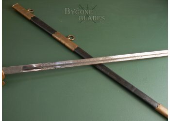 British Royal Navy P1827 Officer&#039;s Sword by Wilkinson #10