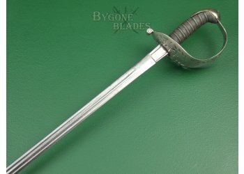British Royal Scots Fusiliers Field Officers Broadsword. E. Thurkle Circa 1880. #2204008 #8