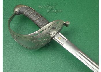 British Royal Scots Fusiliers Field Officers Broadsword. E. Thurkle Circa 1880. #2204008 #9