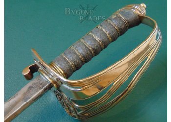 British Scarce 1892 Pattern Infantry officers Sword. Pillin #7