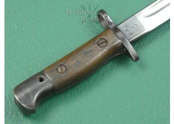 British Vickers 1907 Pattern Bayonet. Experimental Upper Edge. 1917. #2309004 #9