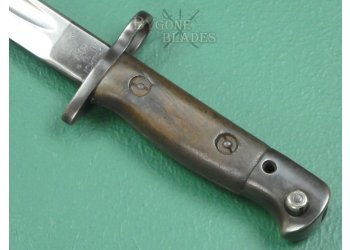 British Vickers 1907 Pattern Bayonet. Experimental Upper Edge. 1917. #2309004 #10