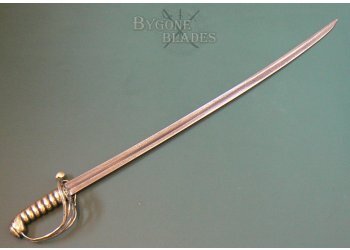 British Brass Hilt Victorian Staff Sergeant&#039;s Sword. Circa 1850 #3