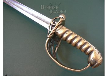 British Brass Hilt Victorian Staff Sergeant&#039;s Sword. Circa 1850 #6