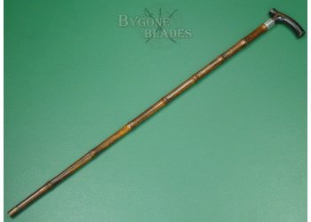 British Victorian Derby Handle Sword Cane Circa 1890. #2402001 #4