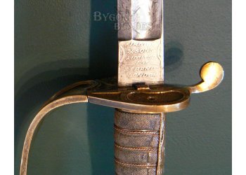 British Victorian Her Majesty&#039;s Indian Marine Sword circa 1880 #5