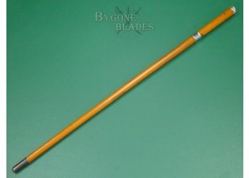 British Victorian Malacca Sword Cane. #2603005 #4