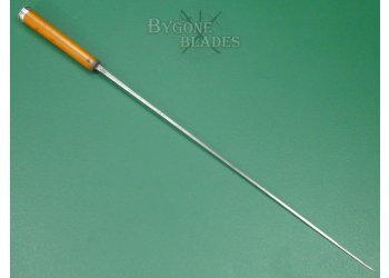 British Victorian Malacca Sword Cane. #2603005 #5