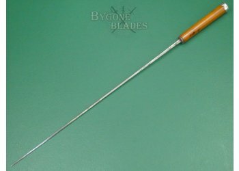British Victorian Malacca Sword Cane. #2603005 #6