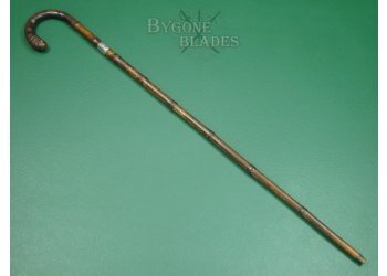 British Victorian Sword Cane. Hallmarked 1898. #2308005 #3