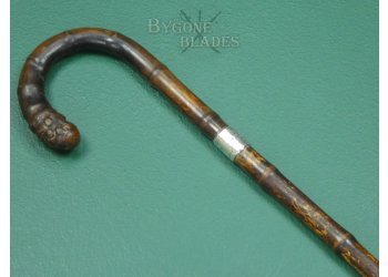 British Victorian Sword Cane. Hallmarked 1898. #2308005 #7
