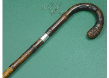 British Victorian Sword Cane. Hallmarked 1898. #2308005 #8