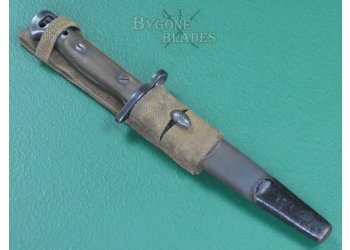 British WW2 Fighting Knife. 1907 Pattern Bayonet Conversion. #2401034 #3