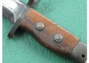 British WW2 No.5 Jungle Carbine Bayonet. Radcliffe. #2302021 #11