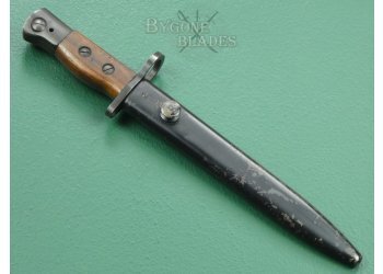 British WW2 No.5 Jungle Carbine Bayonet. Radcliffe. #2302021 #3