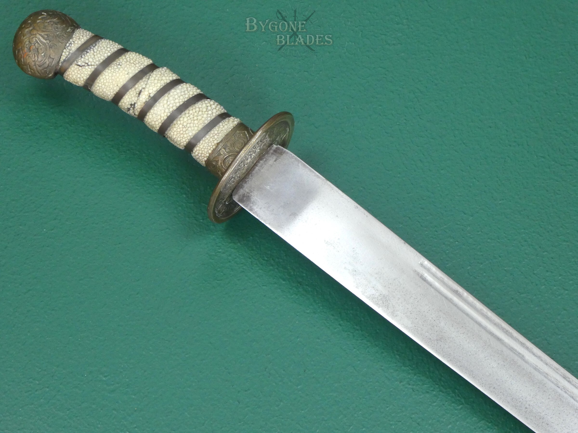 Chinese 19th Century Duandao. Qing Dynasty Short Sword. #2407024 #7