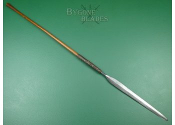19th Century Zulu spear. Iklwa