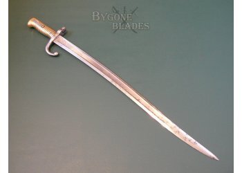 French Chassepot Bayonet M1866. St. Etienne 1870. Franco-Prussian War  #4