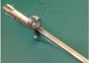 French Crimean War M1842 Yataghan Sword Bayonet. Chatellerault 1853 #6