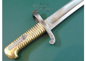 French Crimean War Model 1842 Yataghan Sword Bayonet. Dated 1851 #7