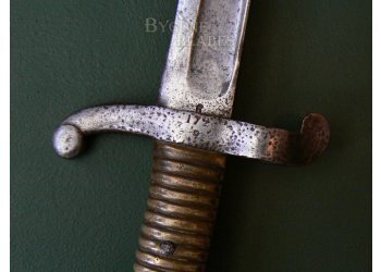 French M1842 Yataghan Sabre Bayonet #6
