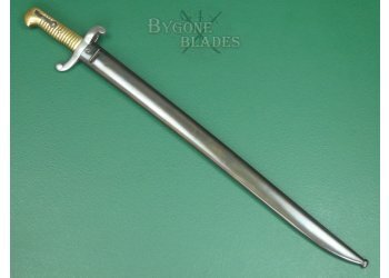 French M1842 Yataghan Sword Bayonet. Chatellerault 1853. #2407029 #3