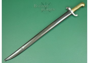 French M1842 Yataghan Sword Bayonet. Chatellerault 1853. #2407029 #4