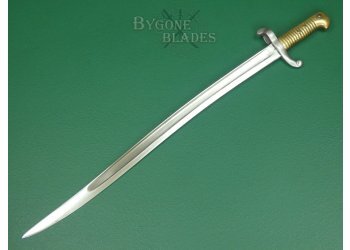 French M1842 Yataghan Sword Bayonet. Chatellerault 1853. #2407029 #6