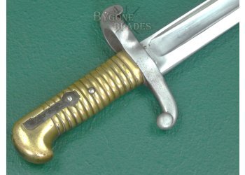 French M1842 Yataghan Sword Bayonet. Chatellerault 1853. #2407029 #9