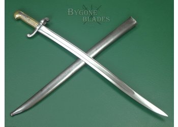 French M1842 Yataghan sword bayonet