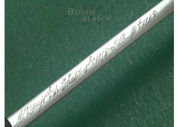 French M1842 Yataghan Sword Bayonet. Chatellerault 1856. #2307001 #11