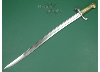 French M1842 Yataghan Sword Bayonet. Chatellerault 1856. #2307001 #6