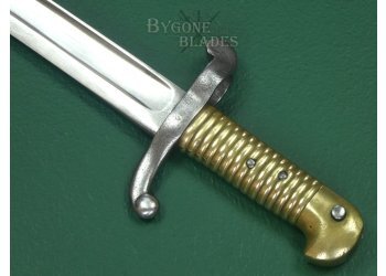 French M1842 Yataghan Sword Bayonet. Chatellerault 1856. #2307001 #10