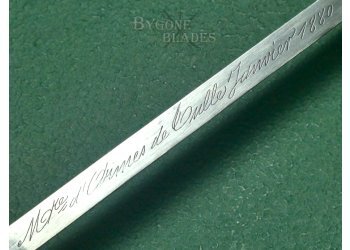 French M1874 Gras Rifle Bayonet. Tulle 1880. Matching Scabbard. #2510004 #10