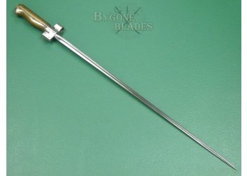 French M1886/1915 WW1 Lebel Bayonet. Matching Scabbard. #2502017 #5