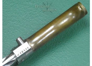 French M1886/1915 WW1 Lebel Bayonet. Matching Scabbard. #2502017 #9