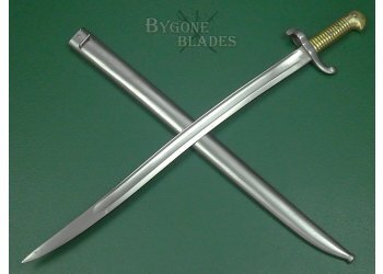 French Model 1842 Yataghan Sword Bayonet. Chatellerault 1856. #2603009 #2