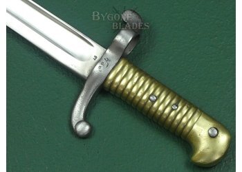 French Model 1842 Yataghan Sword Bayonet. Chatellerault 1856. #2603009 #8