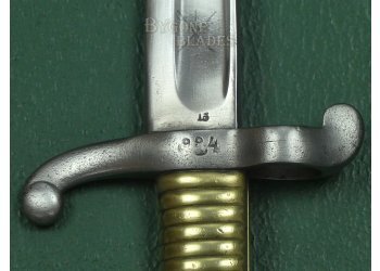 French Model 1842 Yataghan Sword Bayonet. Chatellerault 1856. #2603009 #10