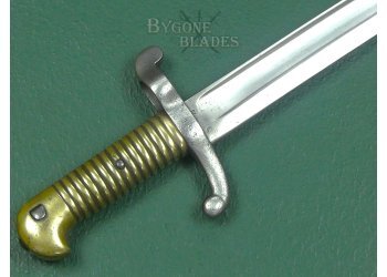 French Model 1842 Yataghan Sword Bayonet. Chatellerault 1862. #2603008 #7