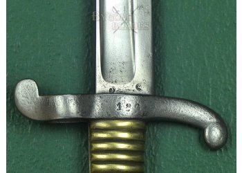 French Model 1842 Yataghan Sword Bayonet. Chatellerault 1862. #2603008 #10