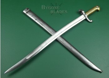 Model 1842 yataghan sword bayonet