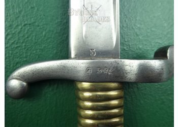French Model 1842 Yataghan Sword Bayonet. #2110001 #9