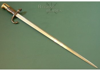 French Model 1874 Gras Bayonet. Matching Numbers and Frog #7