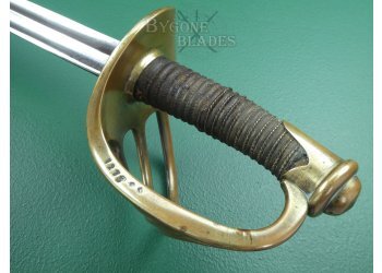 French AN XI Napoleonic Cuirassiers Sword. Re-hilted With 1854 Pattern Heavy Cavalry Guard. #2106015 #10