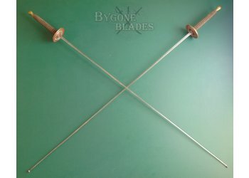Solingen circa 1800 disk guard fencing swords