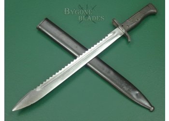 German Ersatz Bayonet EB42. Sawback WW1 Bayonet.  2502015 #2